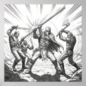 De vechtster poster (Voorkant)