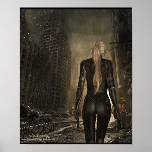 De vechtster poster (Voorkant)