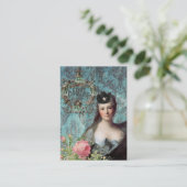 De Veedrijfster van de zigeuner ontwerpt het Visitekaartje (Staand voorkant)