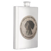 De veelzijdige jachthond flacon (Rechts)