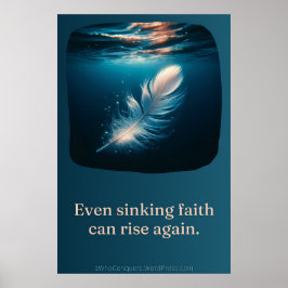 De veer die zonk poster