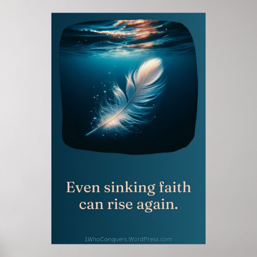 De veer die zonk poster (Voorkant)