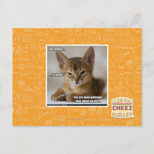 De veer is dood. briefkaart