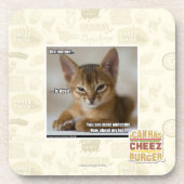 De veer is dood. drankjes onderzetter (Voorkant)