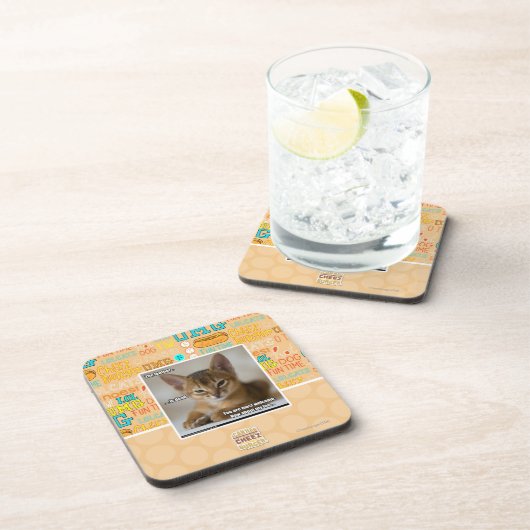 De veer is dood. drankjes onderzetter (Rechterzijde)