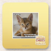 De veer is dood drankjes onderzetter (Voorkant)