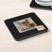 De veer is dood. drankjes onderzetter (Linkerzijde)