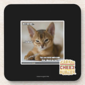 De veer is dood. drankjes onderzetter (Voorkant)