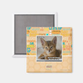 De veer is dood. magneet (Voorkant / Achterkant)