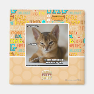 De veer is dood. magneet