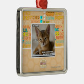 De veer is dood. metalen ornament (Rechts)