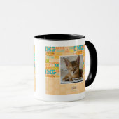 De veer is dood. mok (Voorkant rechts)