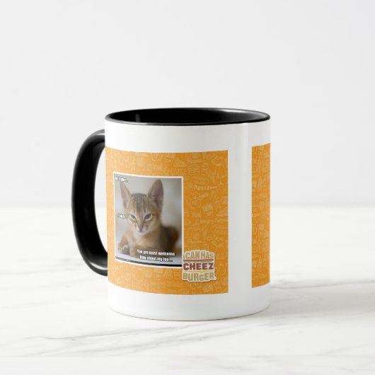 De veer is dood. mok (Voorkant links)