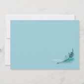 De Veer van de Peacock sparen de Aankondiging van  (Achterkant)