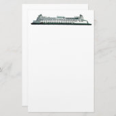 De veerboot. briefpapier (Voorkant / Achterkant)