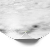 De veerkracht van planten over bakstenen foto afdruk (Hoek)