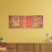De veertien dromen van koningin Trisala Canvas Afdruk (Insitu (Woonkamer))