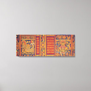 De veertien dromen van koningin Trisala Canvas Afdruk