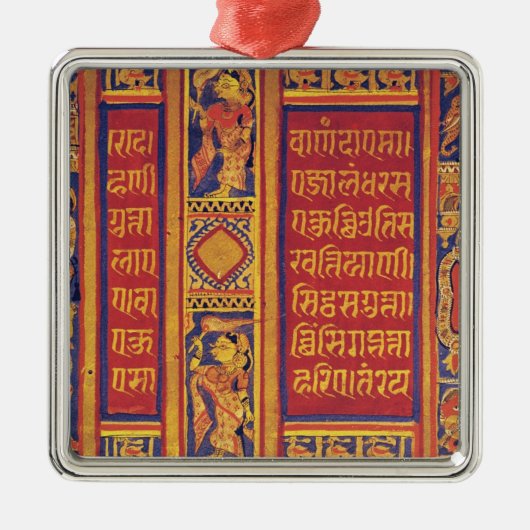 De veertien dromen van koningin Trisala Metalen Ornament (Voorkant)