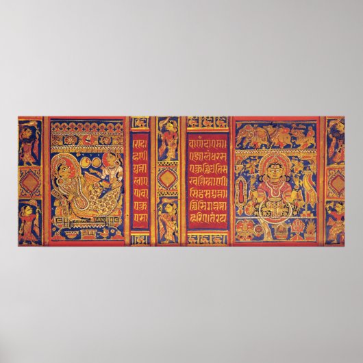 De veertien dromen van koningin Trisala Poster (Voorkant)