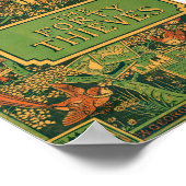 De veertig dieven sprookjesboekje Hoesje Poster (Hoek)