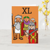 De veertigste verjaardag van het Romeinse leger Gr Kaart (Gele Bloem)