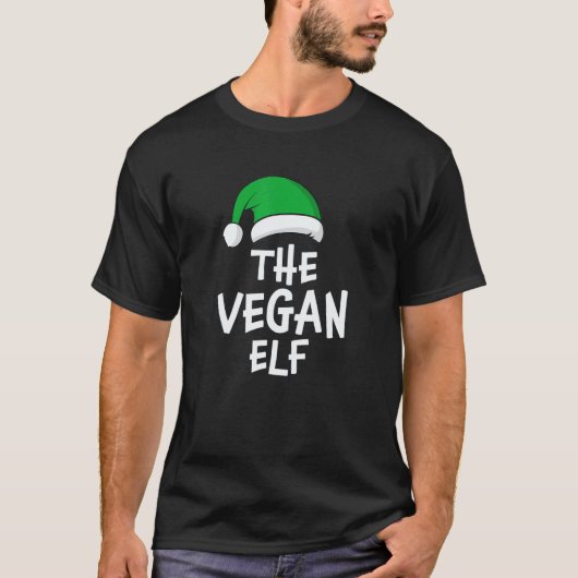 De Vegan Elf T-shirt (Voorkant)