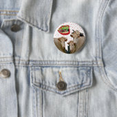 De Vegan Voice Ronde Button 5,7 Cm (In situ)