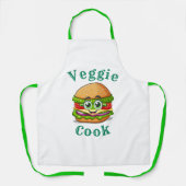 De vegetariër schort (Voorkant)