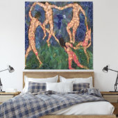 De vegetarische Dans Fine Art Spoof Canvas Afdruk (Insitu (Slaapkamer))
