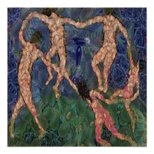 De vegetarische Dans Fine Art Spoof Perfect Poster (Voorkant)