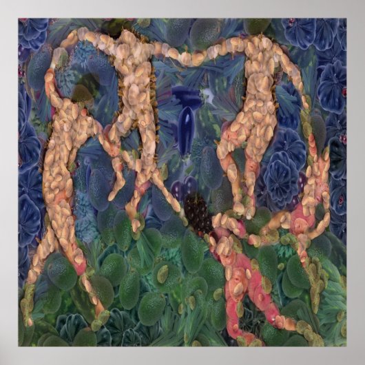 De vegetarische Dans Fine Art Spoof Poster (Voorkant)