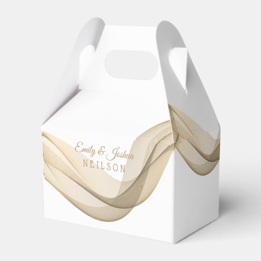 De Veil Favor Box Temple Wedding Bedankdoosjes (Voorkant Zijde)