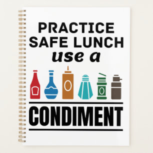 De Veilige Lunch van de praktijk Gebruik een Voorw Planner