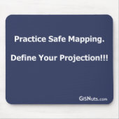 De Veilige Mapping van de praktijk Mapping Mousepa Muismat (Voorkant)