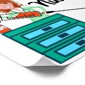 De veiligheid respecteert eerst uw verpleegster |  poster (Hoek)