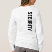 De Veiligheid T-Hemden van vrouwen Dubbelzijdig Dr T-shirt (Achterkant)