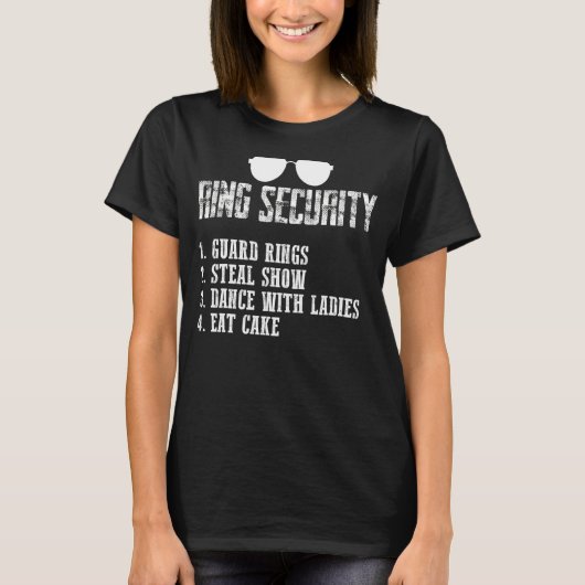 De veiligheid van de Ring de Bindende Veiligheid e T-shirt (Voorkant)
