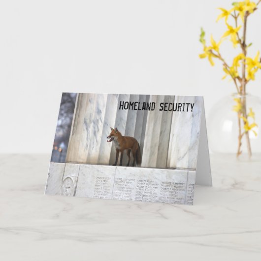 De Veiligheid van het geboorteland Kaart (Gele Bloem)