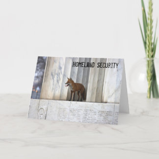 De Veiligheid van het geboorteland Kaart