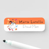 De Veiligheidsspeld van Halloween of de Magnetisch Naamplaatje (In situ)