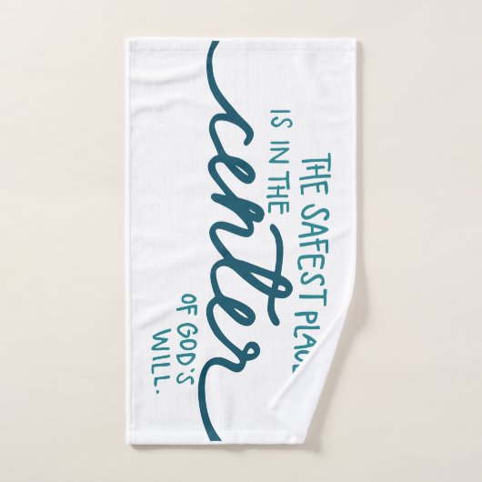 De veiligste plaats bad handdoek (Handdoek)