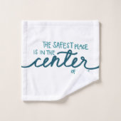 De veiligste plaats bad handdoek (Wasdoekje)