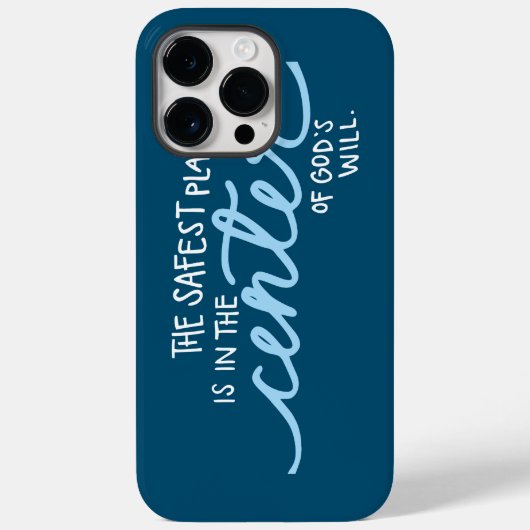 De veiligste plaats Case-Mate iPhone case (Achterkant)