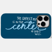 De veiligste plaats Case-Mate iPhone case (Achterkant (horizontaal))