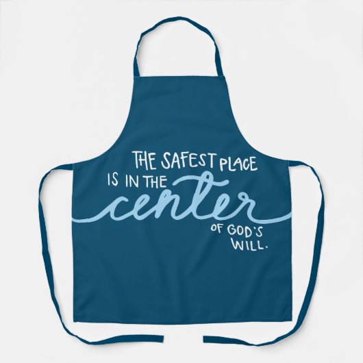 De veiligste plaats schort (Voorkant)