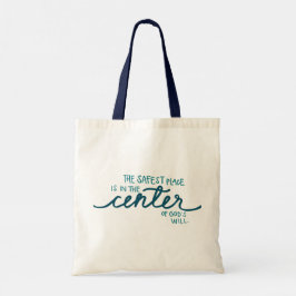 De veiligste plaats tote bag