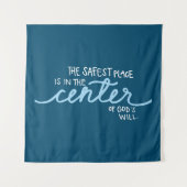 De veiligste plaats wandkleed (Voorkant)