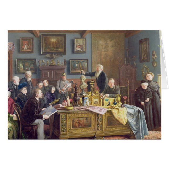 De veiling, 1910 (Voorkant Horizontaal)