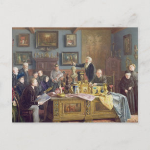 De veiling, 1910 briefkaart